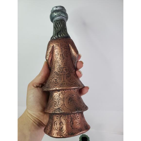 Nativity Three Wise Men Candle Stick Holder Composite Mid Century - Picture 6 of 13